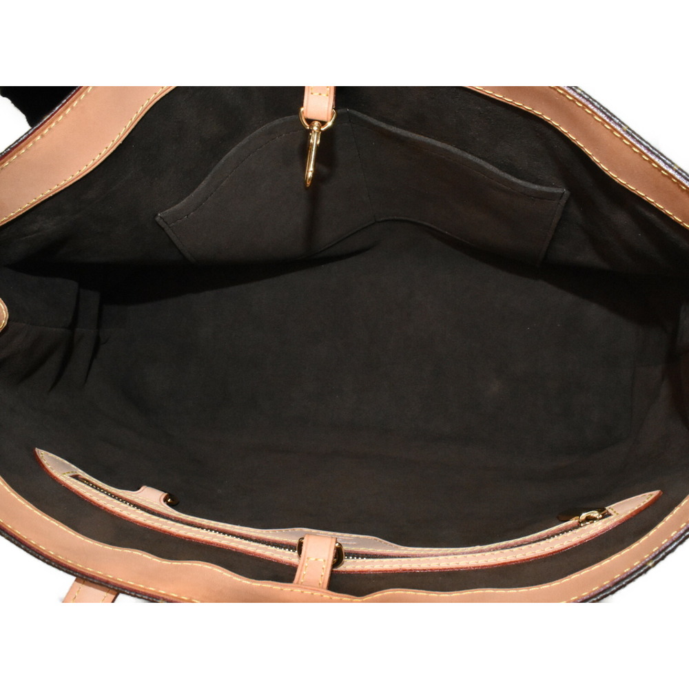 Louis Vuitton Wilshire Tote Bag Monogram Brown - Picture 7 of 7